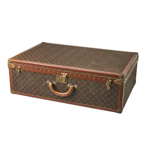 Louis Vuitton Monogram Alzer Trunk 80