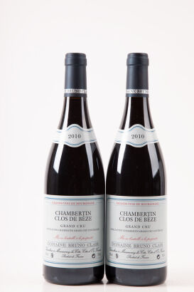 (2) 2010 Domaine Bruno Clair Chambertin Clos de Beze Grand Cru, Cote de Nuits