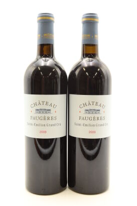 (2) 2009 Chateau Faugeres, Saint-Emilion Grand Cru