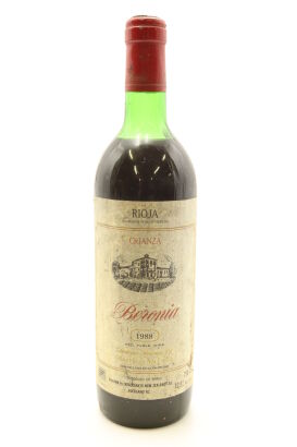 (1) 1988 Beronia Crianza, Rioja DOCa