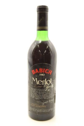 (1) 1983 Babich Wines Merlot, Henderson