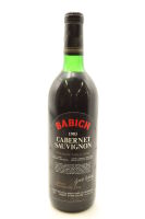 (1) 1983 Babich Wines Cabernet Sauvignon, Henderson