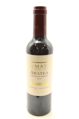 (1) 2010 Te Mata Estate 'Awatea' Cabernets Merlot, Hawke's Bay, 375ml