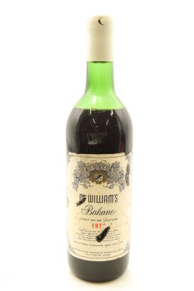 (1) 1972 McWilliam's Cabernet Sauvignon Bakano, Coonawarra (MS) (STOL)
