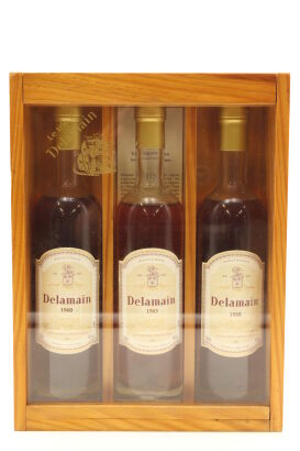(1) Delamain Grande Champagne Cognac Collection, Sold as one lot, 40% ABV, 200ml (GB)