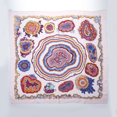 Herm&egrave;s Pierres Et Cristaux Scarf