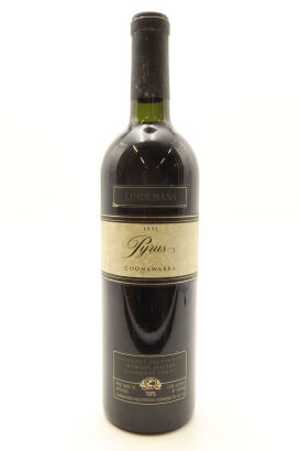 (1) 1991 Lindeman's Pyrus Cabernet Sauvignon - Merlot - Malbec, Coonawarra [JO95]
