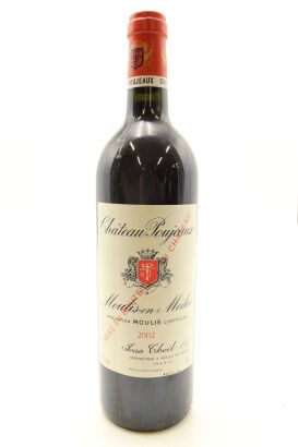 (1) 2002 Chateau Poujeaux, Moulis-en-Medoc
