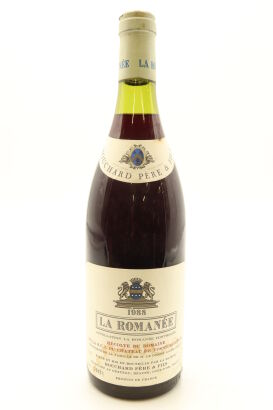 (1) 1988 Bouchard Pere & Fils Comte Liger-Belair La Romanee Grand Cru, Cote de Nuits