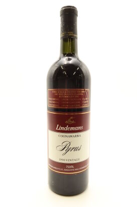 (1) 1990 Lindeman's Pyrus Cabernet Sauvignon - Merlot - Malbec, Coonawarra