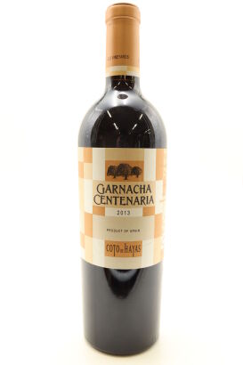 (1) 2013 Bodegas Aragonesas Coto de Hayas Garnacha Centenaria, Campo de Borja