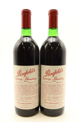 (2) 1988 Penfolds Grange Bin 95, Australia [JR17] [BC97]