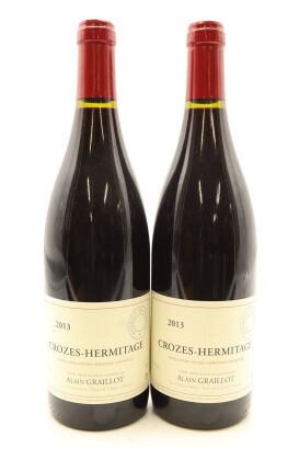 (2) 2013 Domaine Alain Graillot Crozes-Hermitage, Rhone