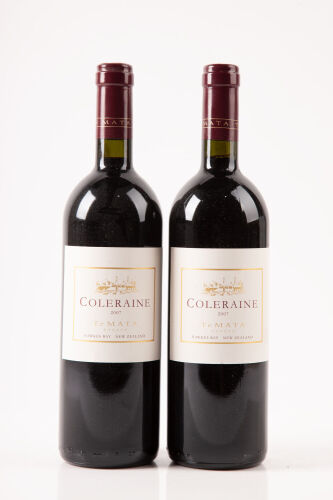 (2) 2007 Te Mata Coleraine, Hawkes Bay