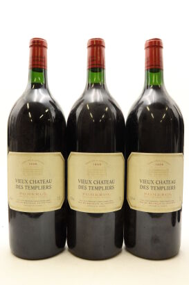 (3) 1995 Vieux Chateau des Templiers, Pomerol, 1500ml