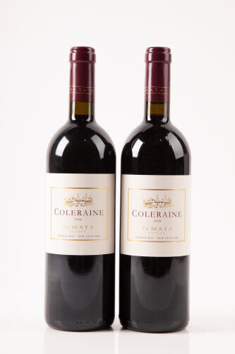 (2) 2008 Te Mata Coleraine, Hawkes Bay