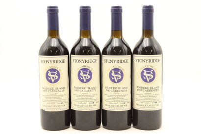 (4) 1997 Stonyridge Vineyard Larose, Waiheke Island