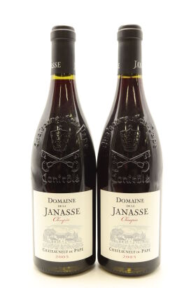 (2) 2005 Domaine de la Janasse Chateauneuf-du-Pape Cuvee Chaupin, Rhone
