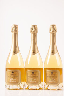 (3) 2000 Lanson Noble Cuvee Blanc de Blancs