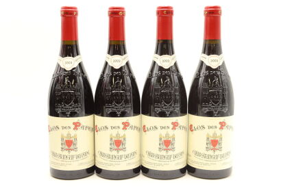 (4) 2003 Paul Avril Clos des Papes Chateauneuf-du-Pape, Rhone [RP97] [WS97]