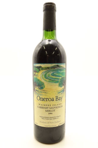 (1) 1994 Oneroa Bay Cabernet Sauvignon - Merlot, Waiheke Island