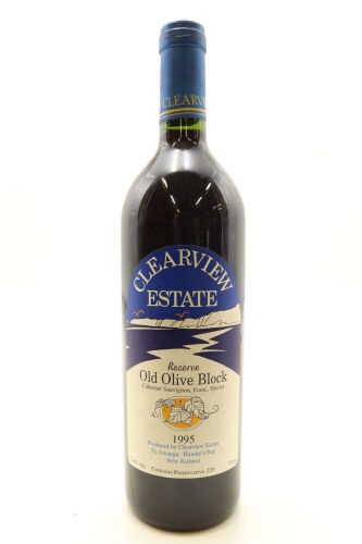 (1) 1995 Clearview Estate Old Olive Block, Hawke's Bay