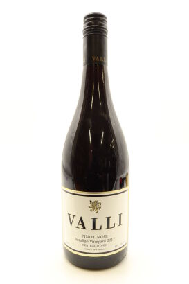 (1) 2017 Valli Wines Bendigo Vineyard Pinot Noir, Bendigo