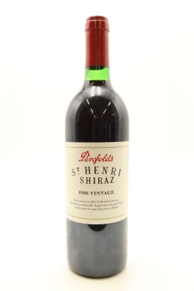 (1) 1996 Penfolds St. Henri Shiraz, South Australia [JO95]