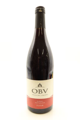 (1) 2008 Omaha Bay Vineyards 'OBV' Syrah, Matakana