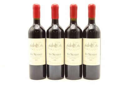 (4) 2002 St Nesbit Cabernet Merlot Petit Verdot, Auckland