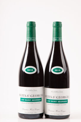 (2) 2010 Domaine Henri Gouges Nuits Saint Georges, Les Saint Georges, Cote de Nuits