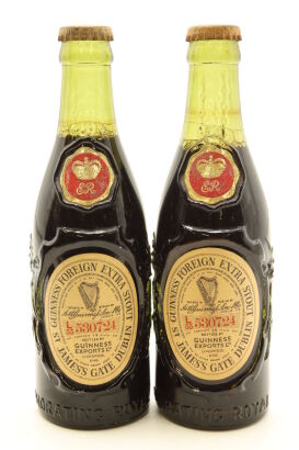 (2) Guinness Foreign Extra Stout, to Commemorate Queen Elizabeth II's Coronation