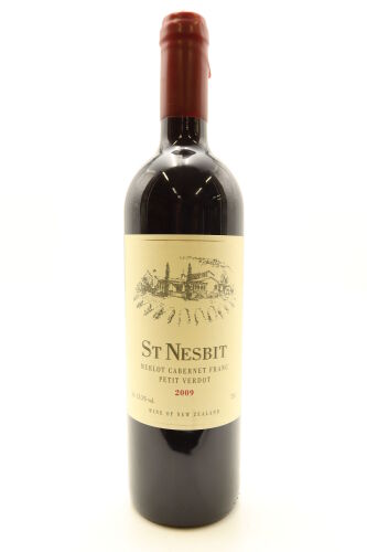 (1) 2009 St Nesbit Cabernet Merlot Petit Verdot, Auckland