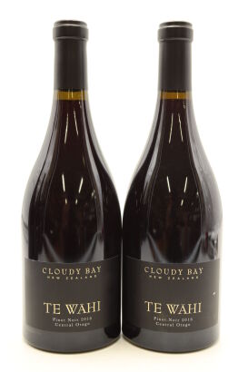 (2) 2016 Cloudy Bay Te Wahi Pinot Noir, Central Otago