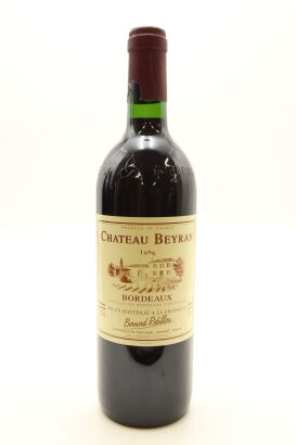 (1) 1996 Chateau Beyran Reserve, Bordeaux