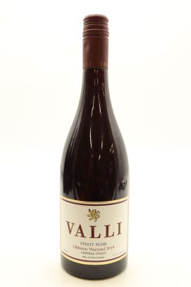 (1) 2019 Valli Gibbston Vineyards Pinot Noir, Gibbston
