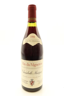 (1) 1988 Vin du Vigneron Alain Hudelot-Noellat Chambolle-Musigny, Cote de Nuits
