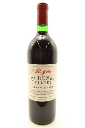 (1) 1989 Penfolds St. Henri Shiraz, South Australia [JO94]
