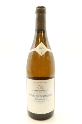 (1) 2002 Domaine Michelot Les Genevrieres, Meursault Premier Cru