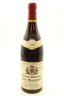 (1) 1990 Domaine Rene Cacheux et Fils Les Beaux Monts, Vosne-Romanee Premier Cru