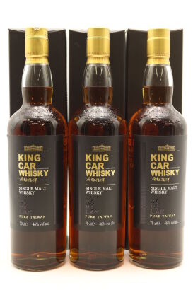 (3) Kavalan King Car Conductor Single Malt Whisky, Taiwan, 46% ABV