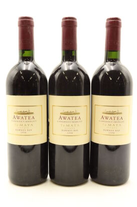 (3) 1998 Te Mata Estate Awatea Cabernets Merlot, Hawke's Bay