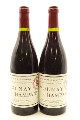 (2) 2003 Domaine Marquis d'Angerville Champans, Volnay Premier Cru