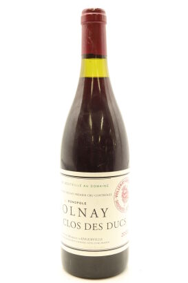(1) 2002 Domaine Marquis d'Angerville Clos des Ducs, Volnay Premier Cru