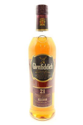 (1) Glenfiddich 21 Year Old Single Malt Scotch Whisky, 40%ABV (Old Bottling)