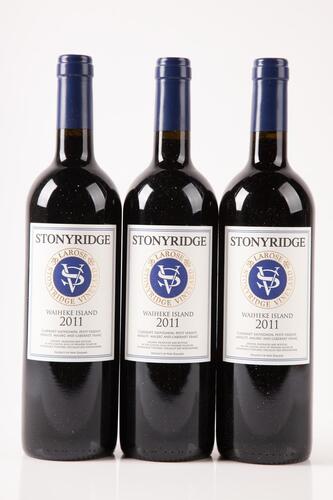 (3) 2011 Stonyridge Larose, Waiheke