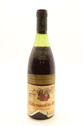 (1) 1972 Thorin Chateauneuf-du-Pape, Rhone