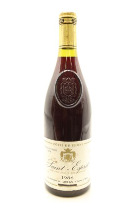 (1) 1986 Delas Freres Cotes du Rhone Saint-Esprit, Rhone
