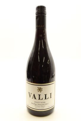(1) 2017 Valli Wines Bendigo Vineyard Pinot Noir, Bendigo