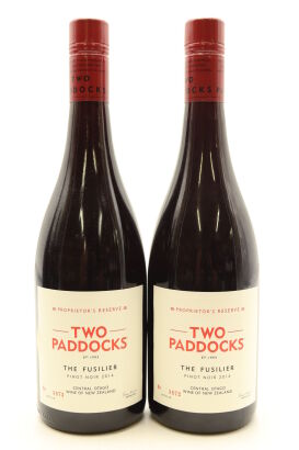 (2) 2014 Two Paddocks Proprietor's Reserve The Fusilier Pinot Noir, Bannockburn [JR17] [BC97]